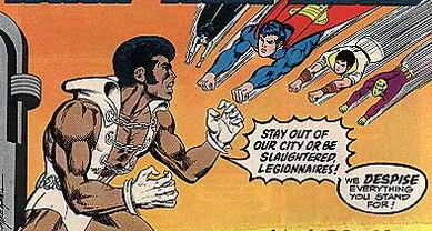 Tyroc's contentious first encounter with the LSH.